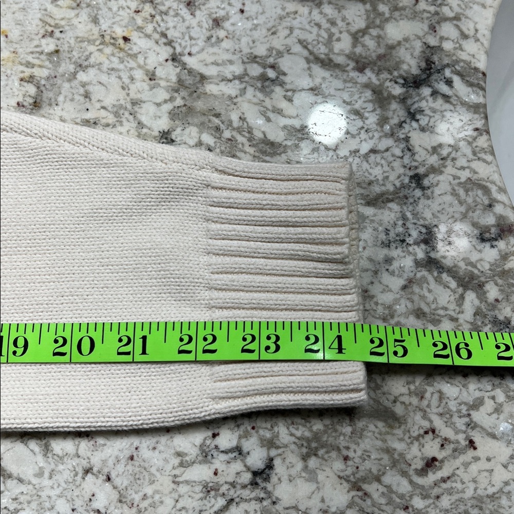 Ralph Lauren Cream Knit Sweater - Picture 11 of 11